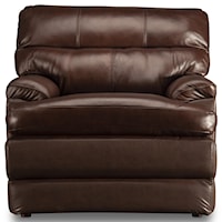 Top Grain Leather Match Chair